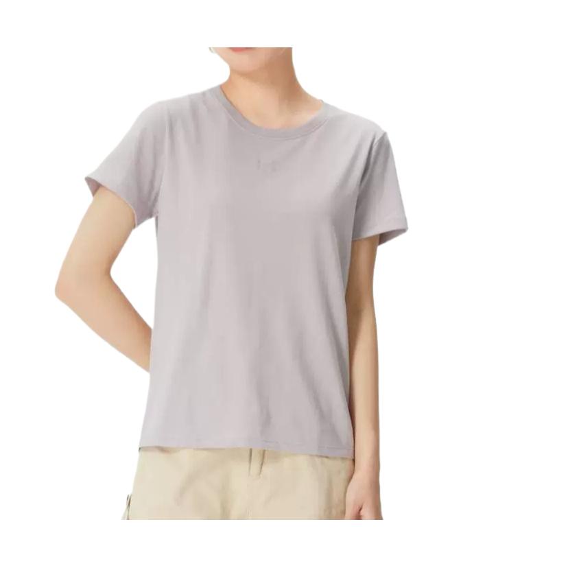 Under Armour Solid Color Breathable Short Sleeve T-Shirt Women tops 1387316-009/XYY202605288/37002