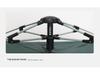Quick-Open 3-4 Person Portable Camping Tent with Sunshade - Fully Automatic and No Assembly Required