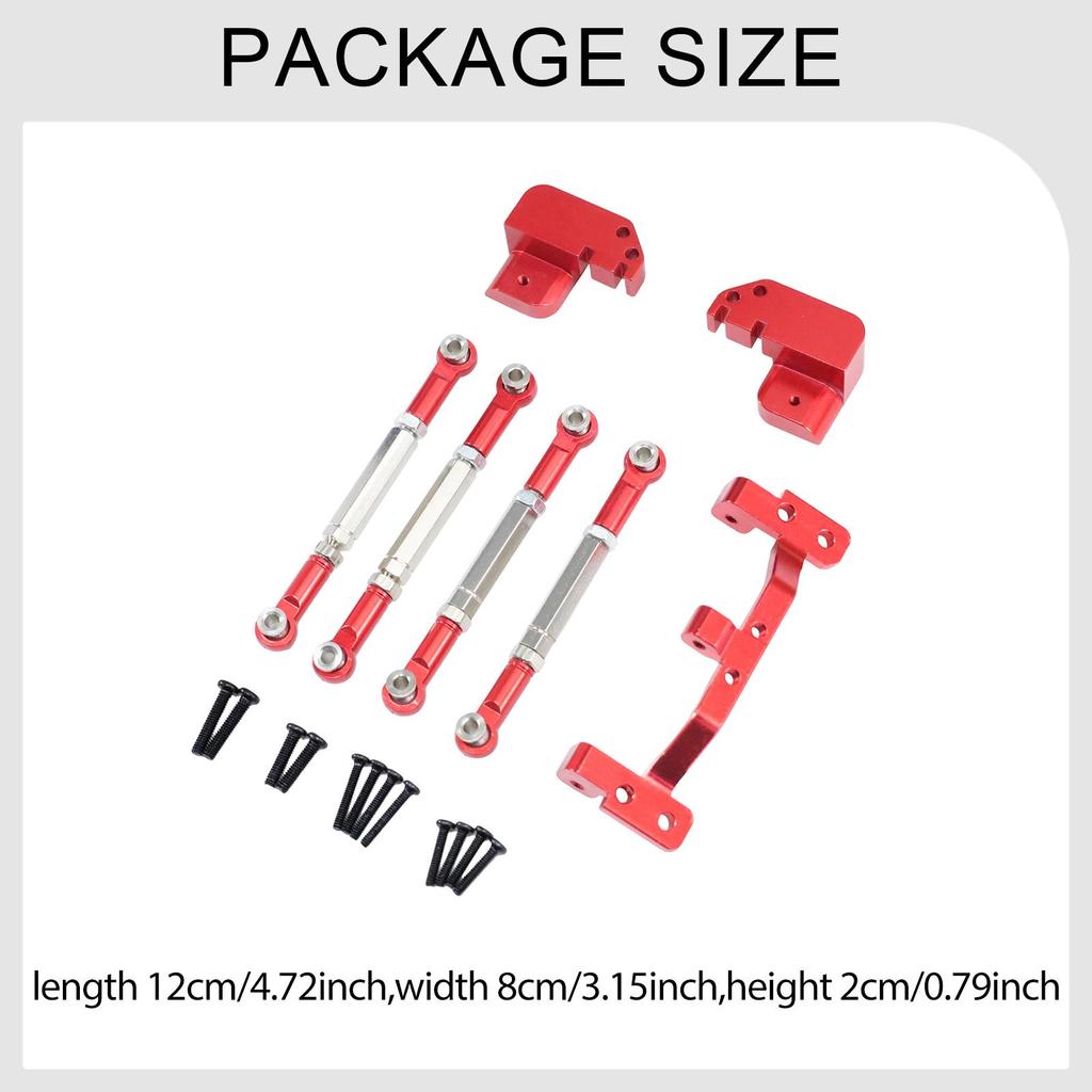 Accessories for RC Car Axle Assembly, Support Rod, High-performance Upgrade, Aluminum Alloy Part