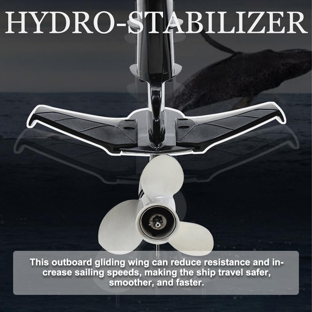 Outboard Gliding Wing AssaultBoat Fishing Boat Outboard Flaps Yachts Reduce Resistance SpeedUp Hung