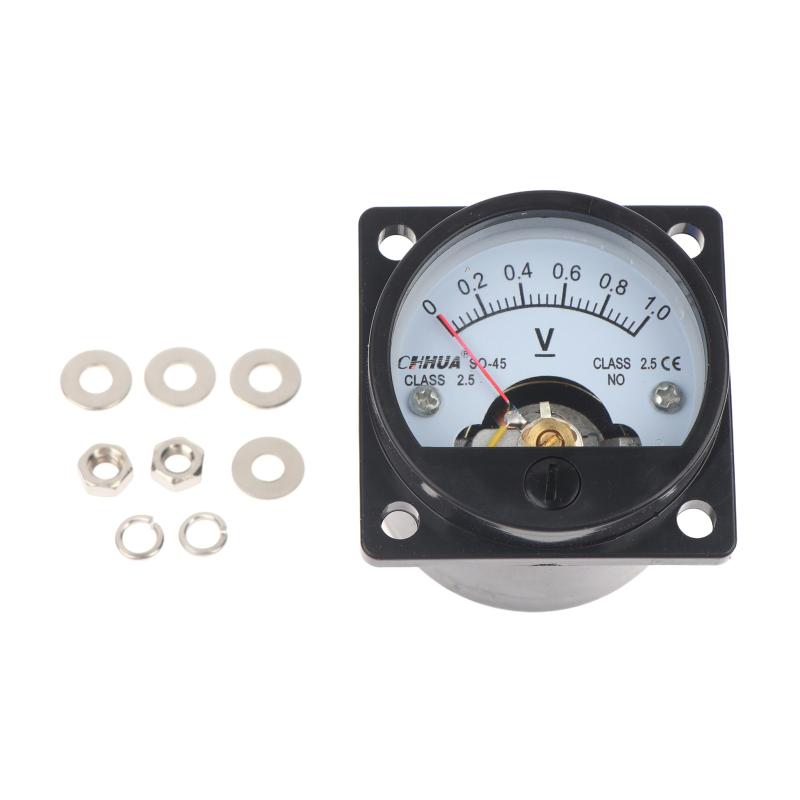 So-45 Analog Dc 1V-800V Voltmeter Sensitive Pointer Accurate Display Long Service Life For Electrical Testing Industrial Project