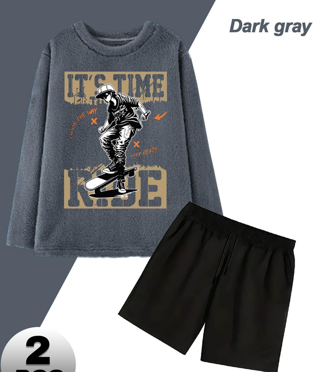 Мужская толстая фланелевая домашняя одежда, теплая и удобная, идеально подходит для зимнего домашнего использования M