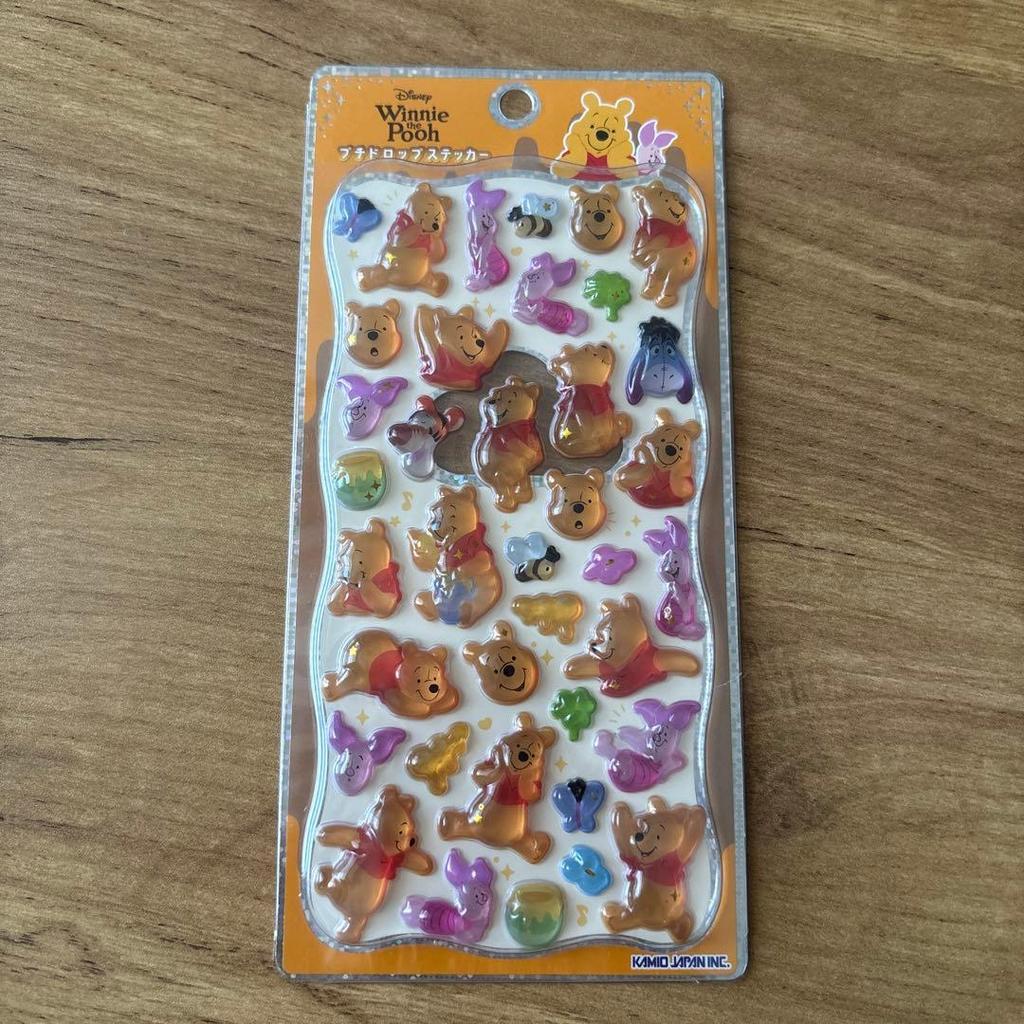 Winnie the Pooh Bonbon Drop Sticker Petit Drop Sticker