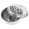 Portable Stainless Steel Mosquito Coil Box Outdoor Anti-mosquito Coil Seat with Lid Mosquito Coil Box