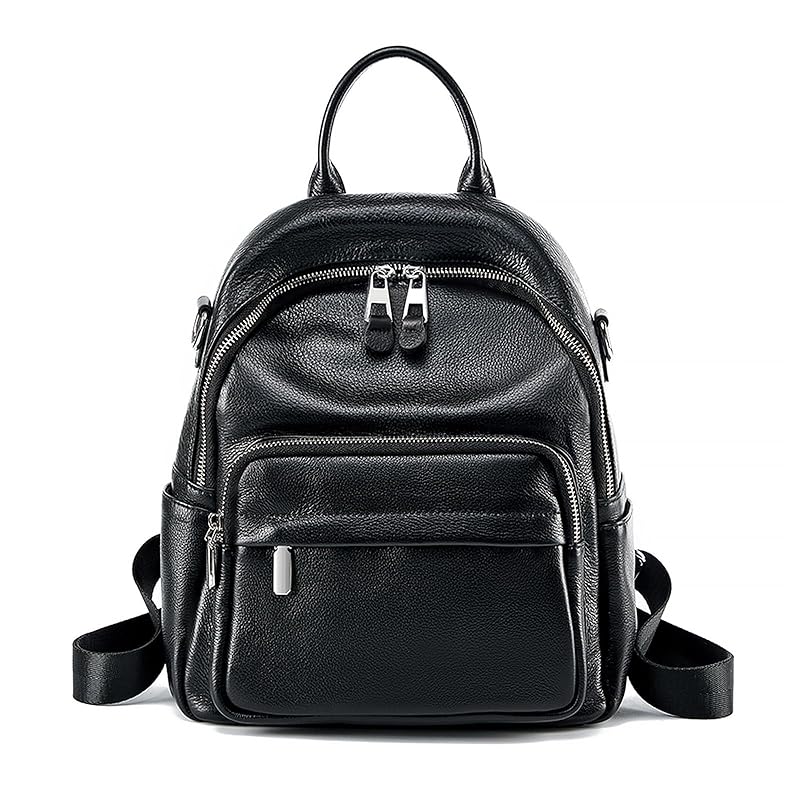 

[MFFOR] backpack backpack genuine leather 2way shoulder bag school bag ladies large capacity compact Lots of pockets cute casual simple Fashionable