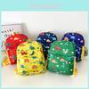 Adorable Cartoon Dinosaur Children's Backpack Soft Nylon Material Perfect For Kids