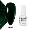 GELPOLISH Nail Art Set: Base, Top Coat, Transparent & White Gel Polishes