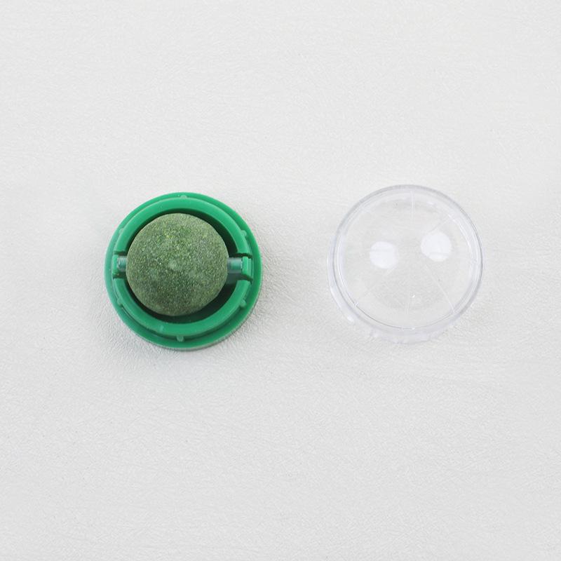 Catnip Ball Toy: Self-Play Boredom Relief, Teeth Grinding & Hairball Control for Kittens.