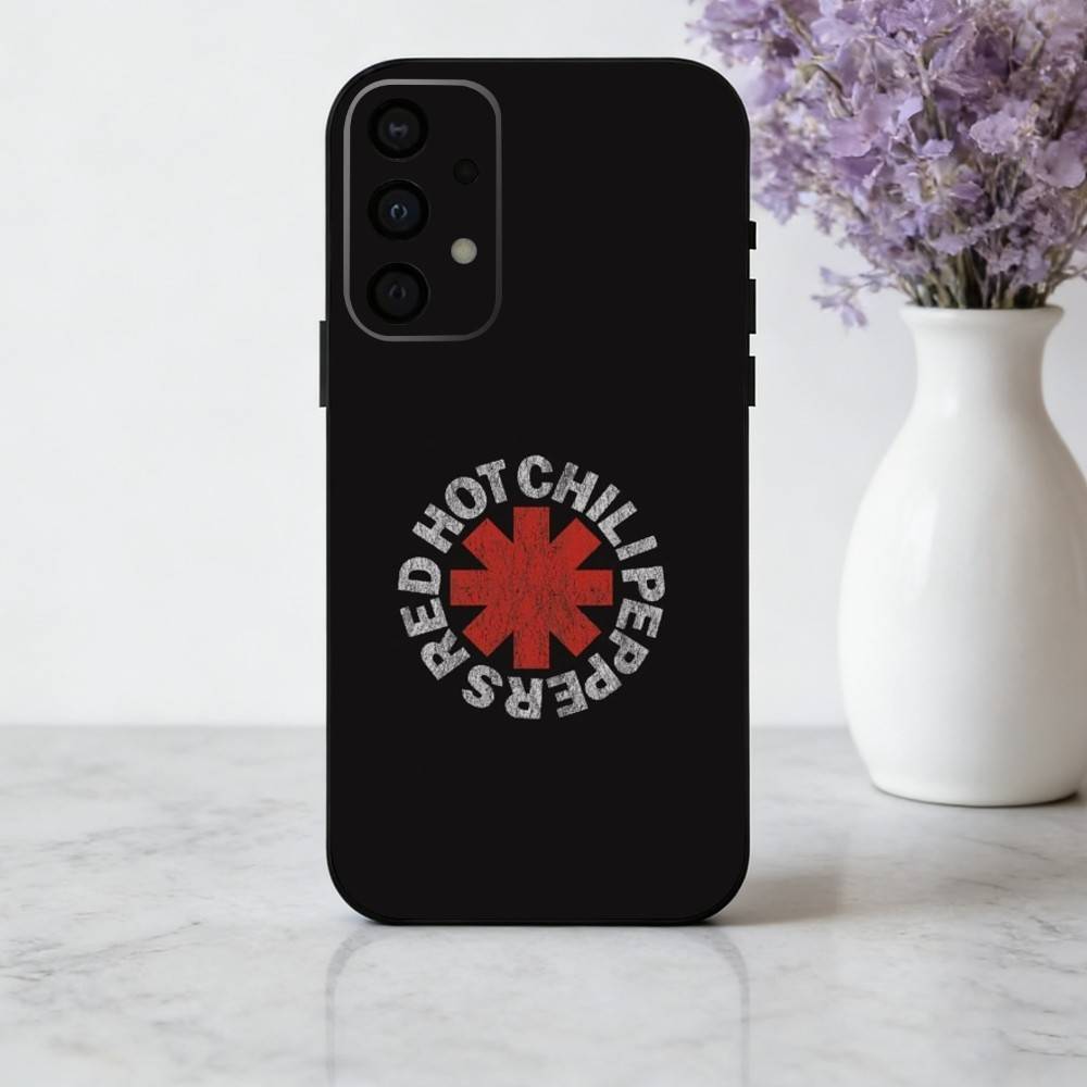Unforgettable Red Hot Chili Peppers Bnd Phone Case For Samsung Galaxy A73,A72,A71,A70,A53,A52,A51,Soft Silicone Black Cover