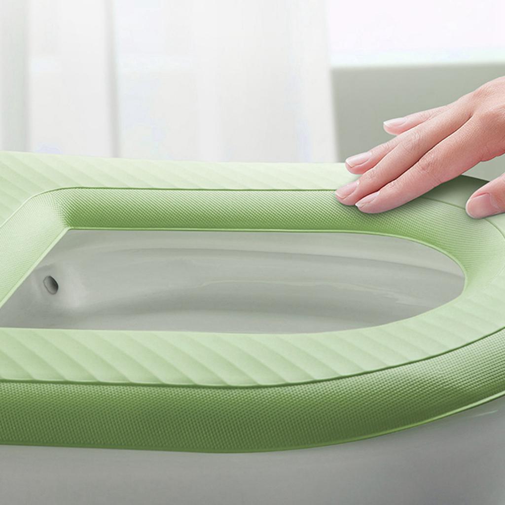 Copriwater morbido impermeabile, copriwater lavabile, copriwater a forma di O, copriwater bidet, copriwater, accessori