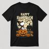 Snoopy Happy Halloween,Pumpkin Witch Black Unisex T-Shirt S-5XL