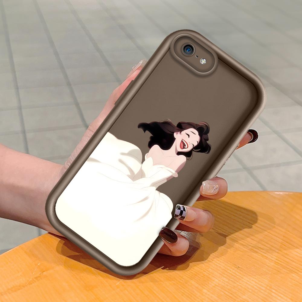 Soft Silicone Square Ladder Printing Pattern Phone Casing Full Cover Camera Shockproof Protection Rubber Case for iPhone Infinix Tecno OnePlus