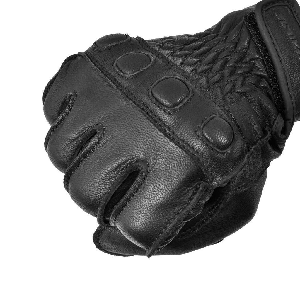Motorcycle Vintage Leather Gloves Black XL Genuine Leather for and Autumn [Komine] GK-720 Spring, Summer,