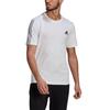 Adidas T Shirts Men's White Crew Neck Moderate Straight Fit GK9431