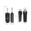 Wireless Microphone Transmitter Receiver System Xlr Adapter System For Dynamic Microphone Guitar Audio Mixer Pa System