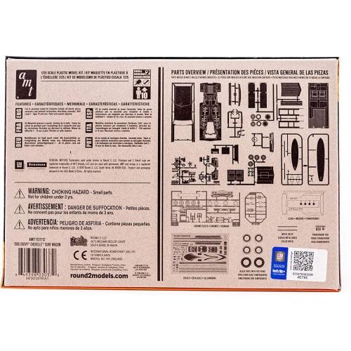 AMT 1/25 Scale 1965 Chevy Chevelle Surf Wagon Plastic Model Kit (AMT1131)