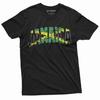 Men's Jamaica T-shirt Jamaican Flag Patriotic Tee Shirt Heritage Diaspora Day Jumieka Mens Womens Tee Shirt