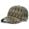 New Print Flower Baseball Caps For Men And Women Summer Sun Hat Visor Cap Adjustable Bonne Hats Gorras