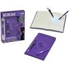 Jada Toys Wednesday Addams Secret Diary (A5, 144 Pages) – Notebook with Magic Pens with UV Light – Item for Fans of the