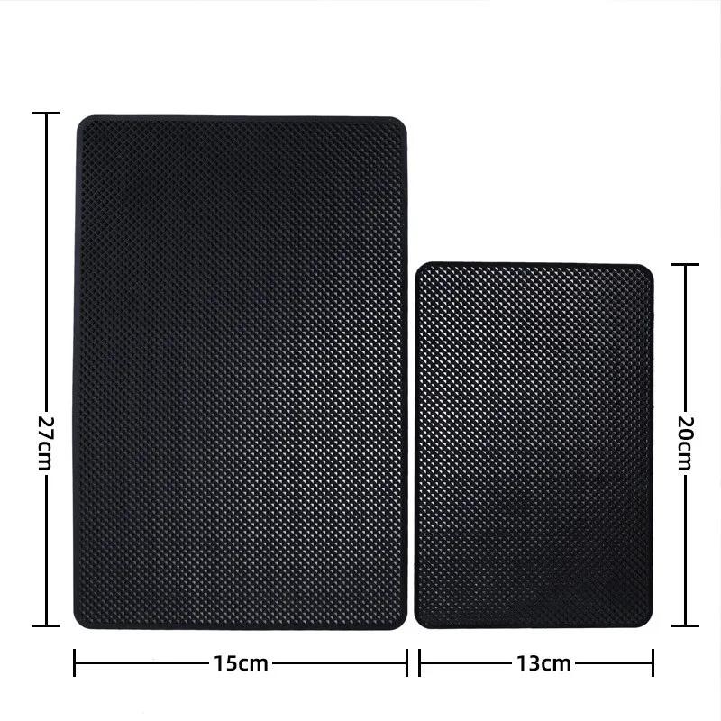 Alfombrilla Adhesiva Antideslizante de PVC para Salpicadero de Coche 40x20cm, Almohadillas de Silicona Antideslizantes para Almacenamiento, Almohadilla Adhesiva Antideslizante para Soporte de Teléfono y Llaves