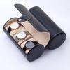 Portable Watch Display Case 3 Slots Watch Roll Travel Case Convenient Watch Storage Box  for Men