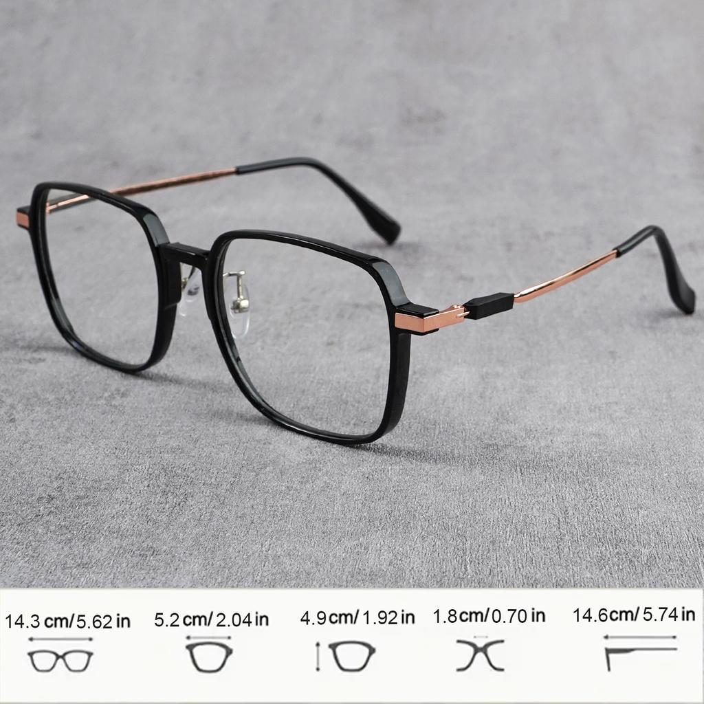 Ultra-Light Large Frame Photochromic  Glasses for Women Men - Fashionable & Casual Style, Perfect for Casual Attire