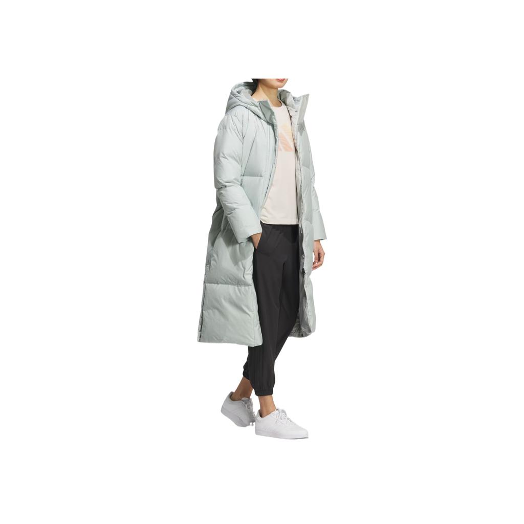 adidas Puffy Long Down Jacket Women Jacket KC5949