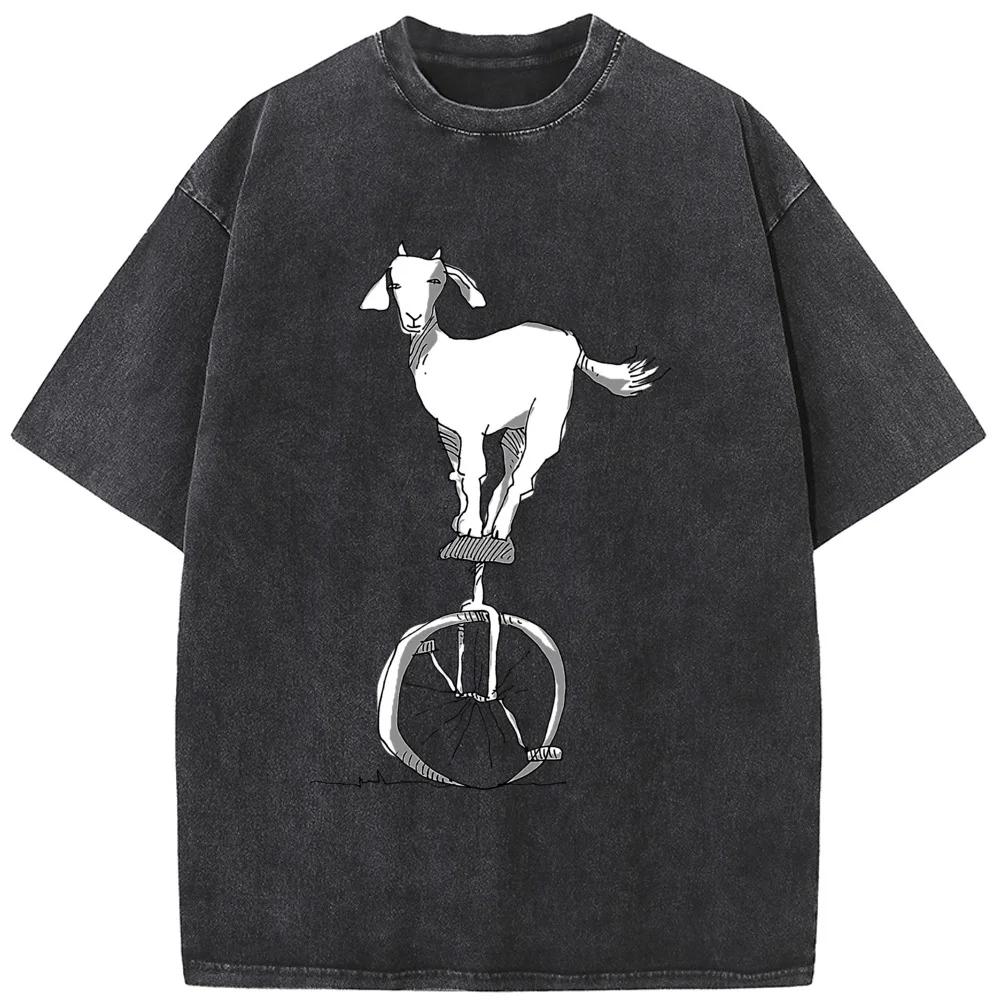 T-shirt unisexe vintage années 90 délavé vieilli T-shirts décontractés respirants unisexes T-shirt unisexe vintage années 90 délavé vieilli