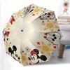 1pc Mickey Mouse Automatic Folding Umbrella: Compact 8-rib Design Cartoon Travel Companion for Outdoor, Casual Accessory