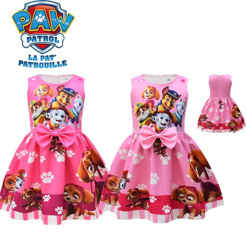Schleife Mädchen Kinder Kleid Kurzarm Cosplay Kostüm Party Prinzessin