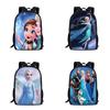 Frozen Childrens Cartoon Backpack With Lightweight Nylon Material For School And Daily Use