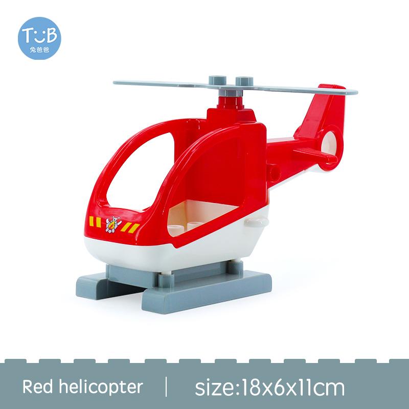 Big Size Building Blocks Sports Car Bus Jeep Truck Accessories Bricks Compatible with Duplos Children DIY Parts Kids Toys Gift