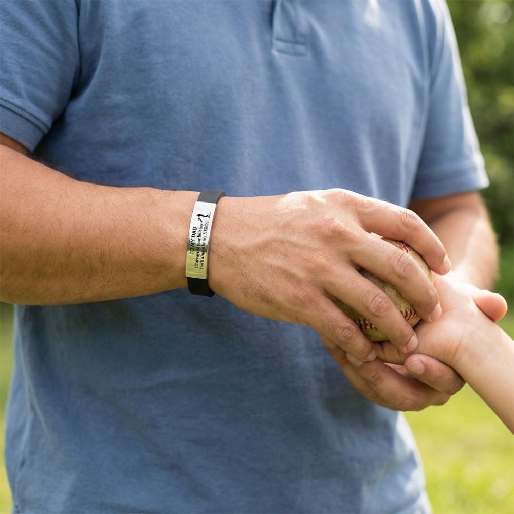 Stainless Steel Family Bracelets Father's Day Gifts Bracelet for Father Father Gifts