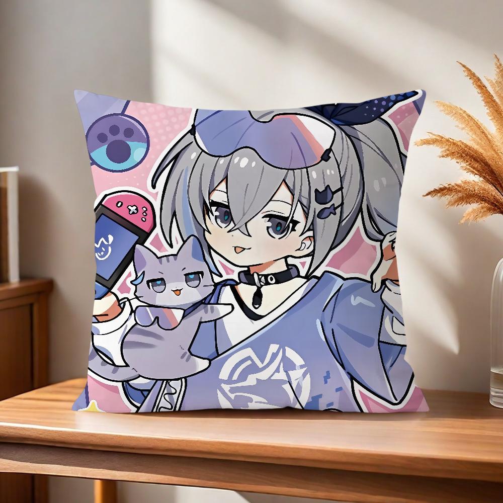 

Аниме Игра Honkai Star Rail чиби милый Удобная мягкая Наволочка для дивана Гостиной Домашнего офиса Декор Защитный чехол 30x30CM(12x12in)