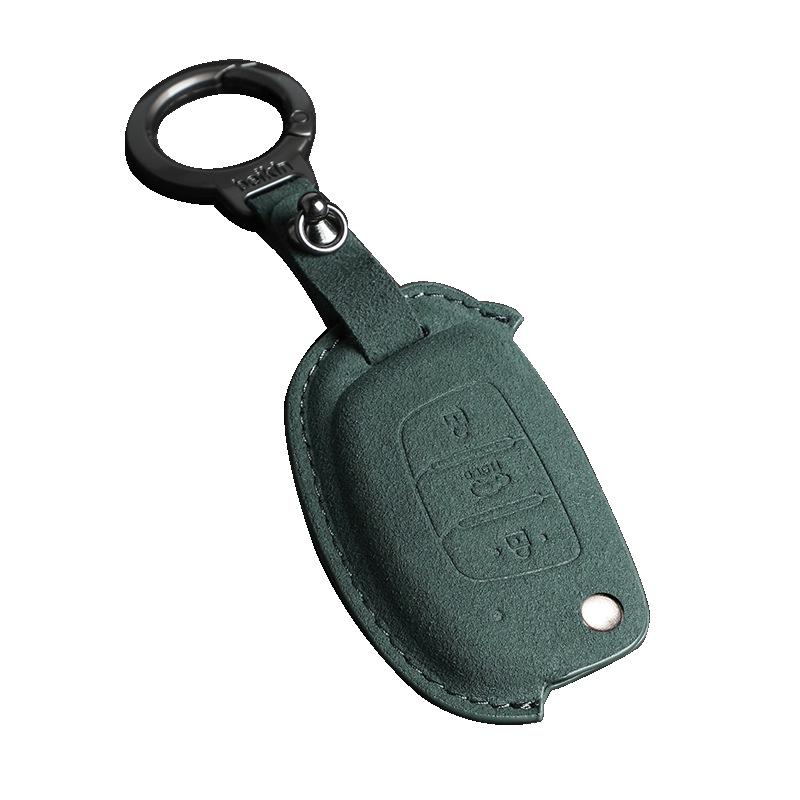 Hyundai Elantra 16/Yuena/ix25 Folding Key (Green 3D)
