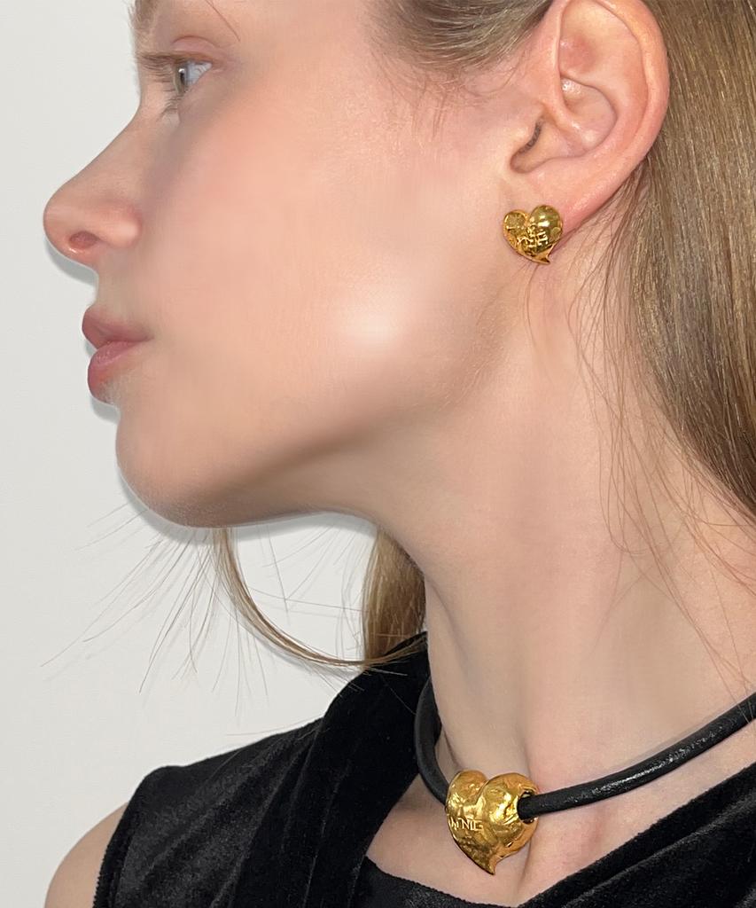 Manig Heart To Love Forever Earrings (Gl)