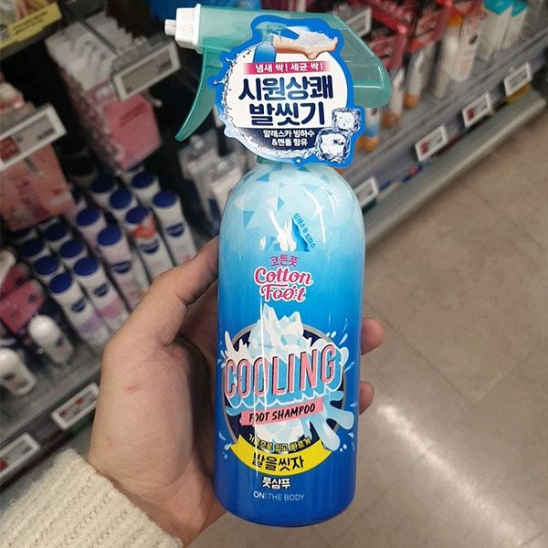

ONTHEBODY Foot Shampoo Cooling 385ml korea beauty cosmetic