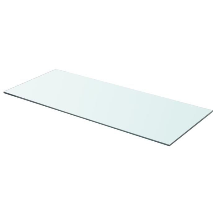 VidaXL Panneau pour étagère Verre transparent 70 x 30 cm