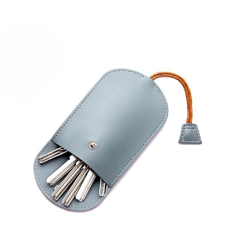 

1pc Men S & Women S Large Capacity Key Holder-Heavy-Duty Zipper Closure,Multi-Functional Wallet Organizer,Key Organizer For Keys