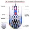 New X300 Hollowed Out Wired Esports MOUSE RGB Luminous Lightweight Gaming Mouse