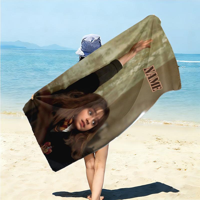 Personalized "End Saga" Beach Towel Microfiber Beach Towel Thin Absorbent for Beach Swimming Yoga Bath Sports. 0910368