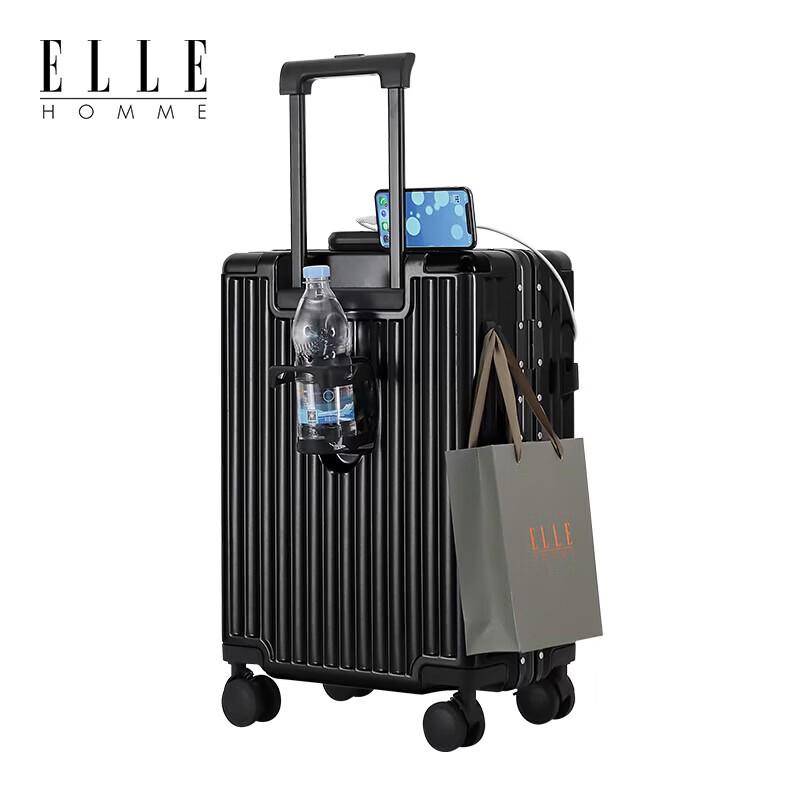 ELLE HOMME Hardside Luggage 24-inch
