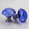 1PCS 30mm Crystal Glass Knobs Cupboard Pulls Drawer Kitchen Cabinet Handles Furniture Handle Hardware