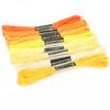 Multicolor Embroidery Cross-stitch Threads Floss Anti-pilling Sewing Skeins Wristband Headwear Needlework Supplies 7.5m