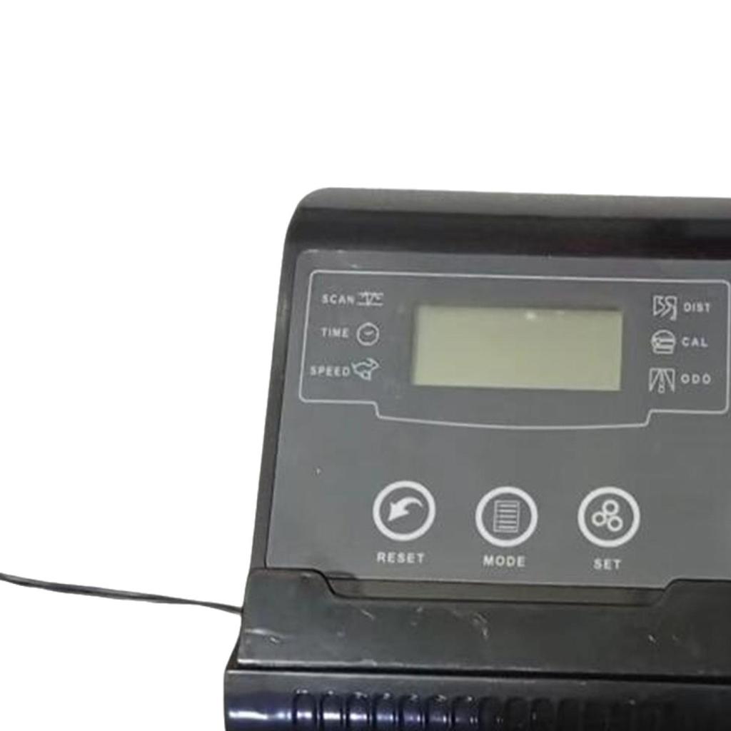 Indoor Stationary Bike Speedometer Heart Rate Multifunctional Rowing Machine Monitor for Fitness