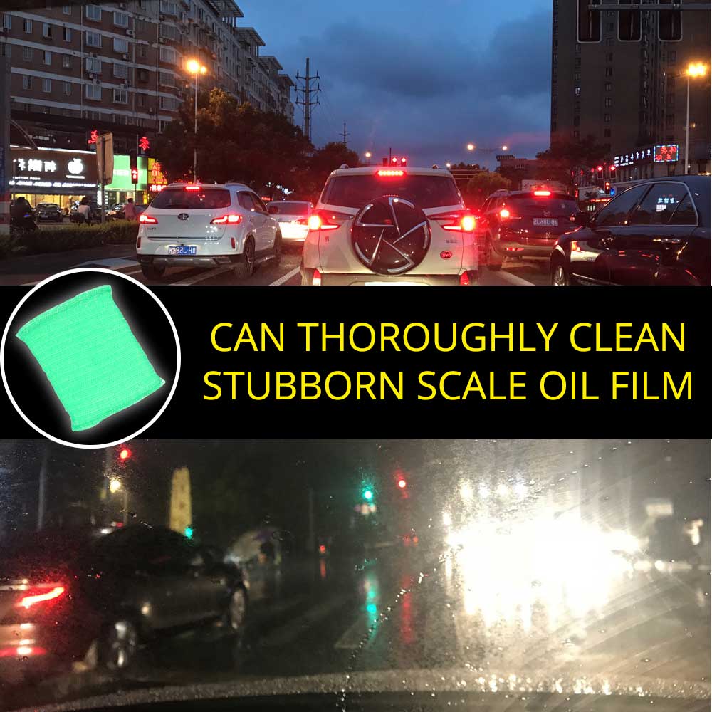 Car Window Windshield Cleaning Magic Sponge Remove Oil Film Car Surface Scratches Repair Paint Care Auto Accessries Car Shine