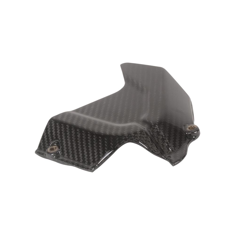 MOTO4U For Ducati 848 1098 1198 100% Carbon Fiber Engine Sprocket Chain Case Cover Fairing Cowl Twill Motorcycle Modification