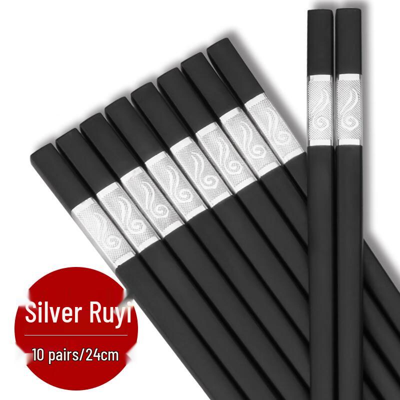 High-Grade Alloy Chopsticks Set