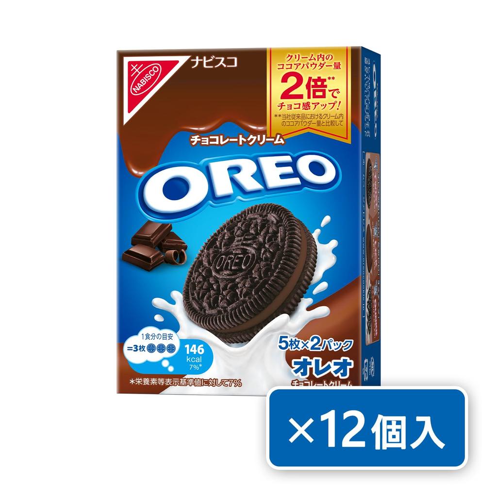 Mondelez Oreo Chocolate Cream 10 Pieces X 12 Pieces