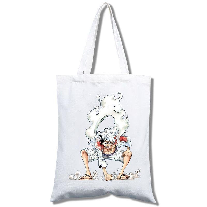 One Piece Nika Form Printed Canvas Bag